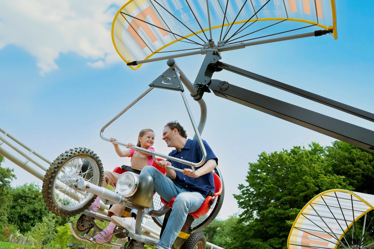 Wind Seekers - Pedal Your Way to Great Heights at Walibi Holland